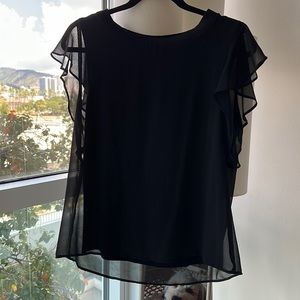 Zara Flutter Sleeve Blouse